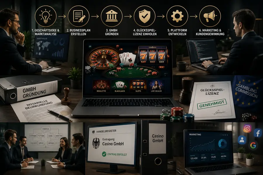 Online-Casino als GmbH gründen